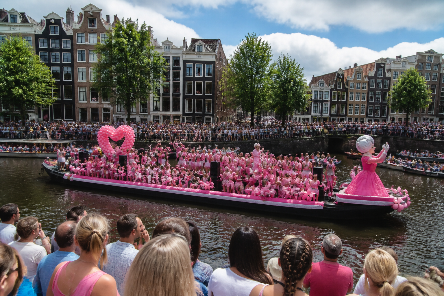 Amsterdam Pride canal parade